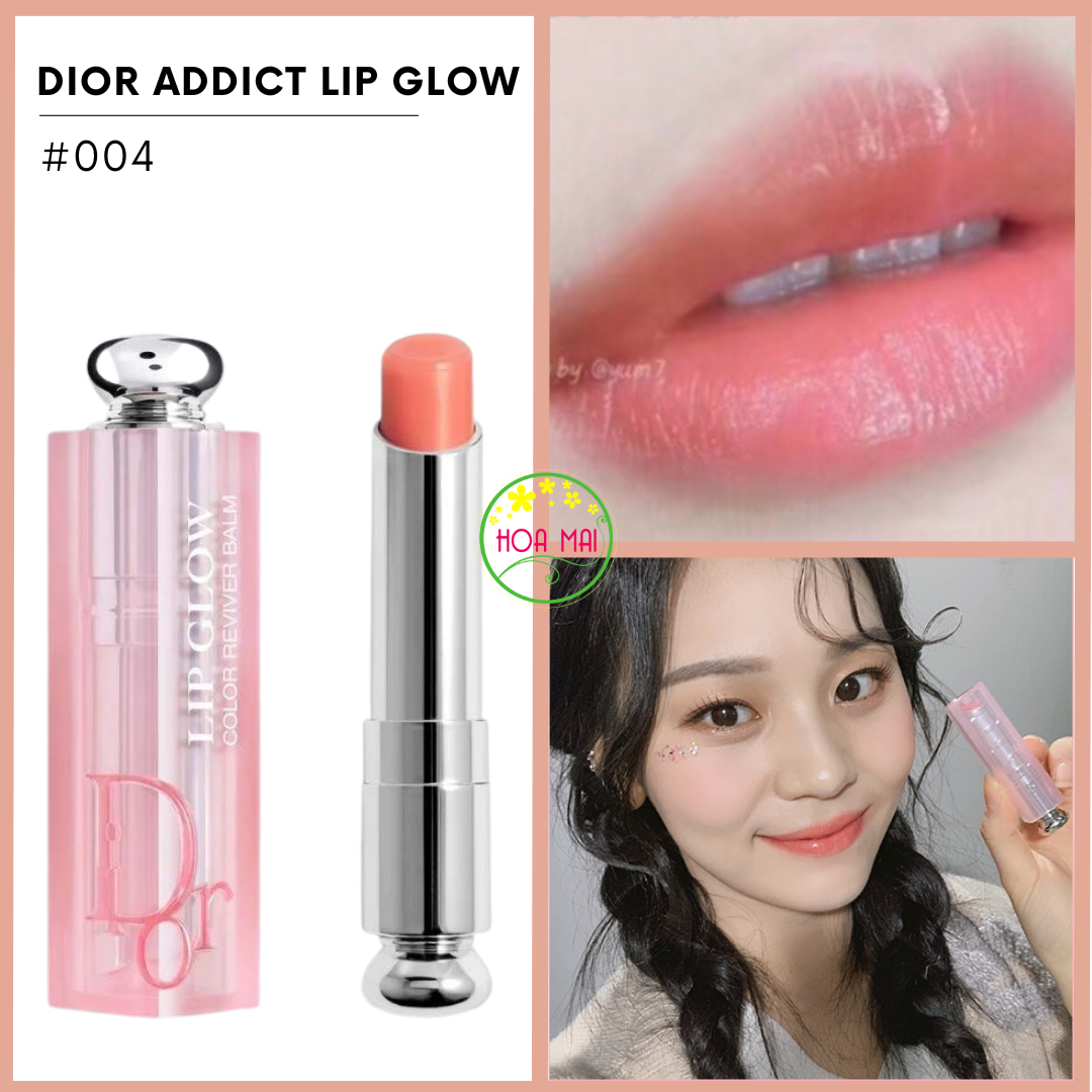Son Dưỡng Môi Dior Addict Lip Glow 35gSON DƯỠNG DIOR ADDICT LIP GLOW  BACKSTAGE PROS COLOR AWAKENING LIPBALM  Barbieshop