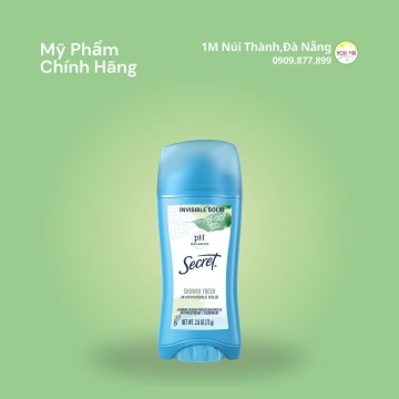 HĐ Sáp Khử Mùi Secret pH Balance Shower Fresh 73g