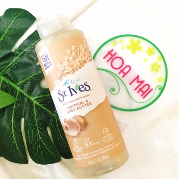 Sữa tắm ST.IVES Oatmeal & Shea Butter 473ml