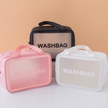 #Túi đựng mỹ phẩm WASHBAG TRẮNG, ĐEN 85k