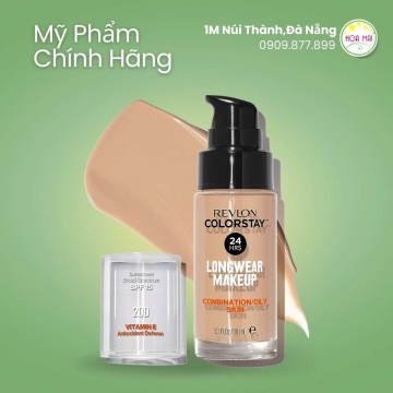 Kem nền Revlon ColorStay Makeup Combination/Oily No. 200