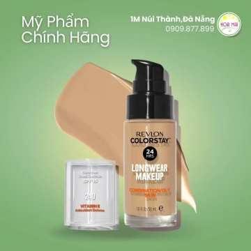 #Kem nền Revlon Colorstay makeup 30ml Combination/Oily No.240