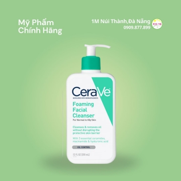 @Sữa Rửa Mặt Cerave Foaming Facial Cleanser 237ml