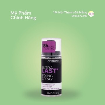Xịt Khóa Nền Catrice Ultra Last Fixing Spray 50ml 