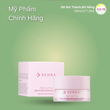 @Kem dưỡng Senka White Beauty Glow Gel Cream 50g