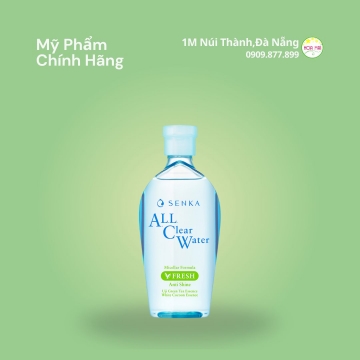 HĐ @Tẩy Trang Senka All Clear Water Fresh Anti Shine 230ml