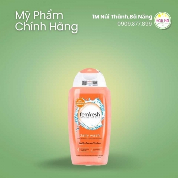 Dung Dịch Vệ Sinh Phụ Nữ Femfresh Màu Cam 250ml