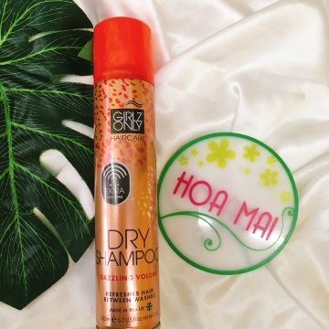 $Dầu Gội Khô Girlz Only Dazzling Volume 200ml