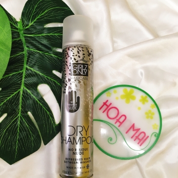 $@Dầu Gội Khô Girlz Only Không Cặn Nude No Residue 200ml