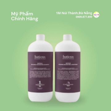Dầu xả Batious Repairing Nourishing Conditioner 960ml (Tím)