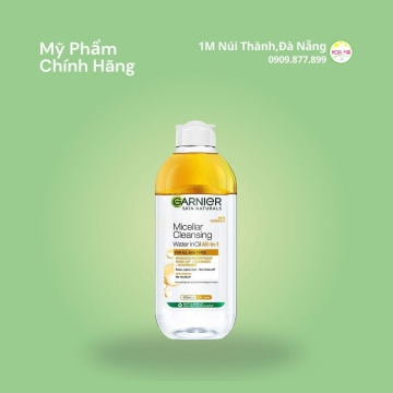 @Tẩy trang Garnier SkinActive Biphase Micellaire Tout En 1 400ml trắng