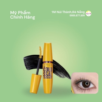 Mascara Maybelline Làm Dày Mi & Ngăn Rụng Mi Mascara Colossal Waterproof Black