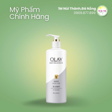 Dưỡng Thể Olay Body Cellscience B3+ C Optic Glow & Radiance 250ml