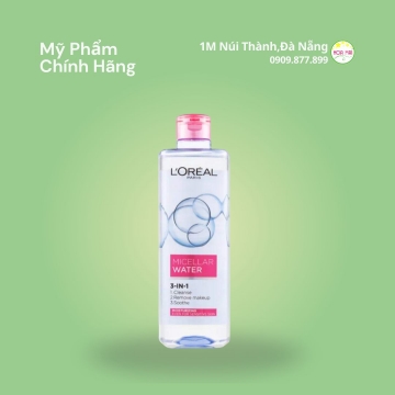 HĐ @Nước Tẩy Trang Dưỡng Ẩm 3 In 1 L'Oreal Paris Micellar Water 400ml 