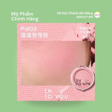 HĐ Má hồng Into You Fluffy Pillow Single Blusher PW03