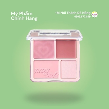 Má hồng & Highlight 4 Ô JudyDoll No.03