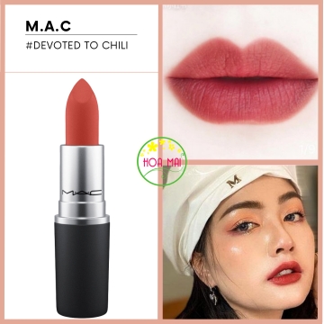A1 Son Thỏi Mac Powder Kiss Lipstick - Devoted To Chili