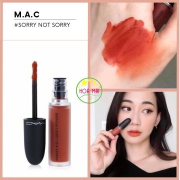 Son MAC Powder Kiss Liquid #998 Sorry Not Sorry