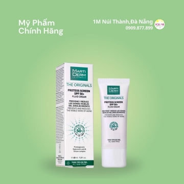 HĐ Kem Chống Nắng MartiDerm The Originals Proteos Screen SPF50+ Fluid Cream 40ml hàng CÔNG TY