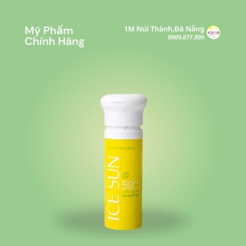 Chống nắng Nature Republic Ice Sun California Aloe Ice Puff Sun Spf 50+
