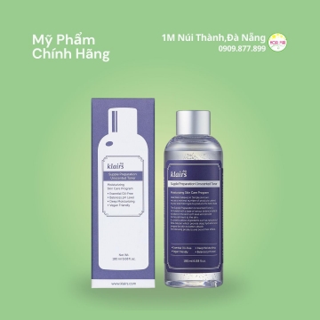 HĐ @Nước hoa hồng Klairs Supple Preparation Unscented Toner 180ml