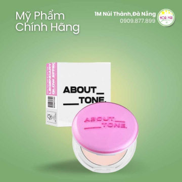 Phấn Phủ Căng Bóng Da About Tone Raise Your Beauty Tone Glow 8g