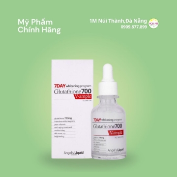 Huyết Thanh Dưỡng Trắng Da 7DAY whitening program Glutathione 700 V-ample