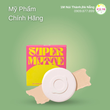 -Phấn Nước Siêu Kiềm Dầu Lemonade Super Matte Cushion #A02 Medium Light