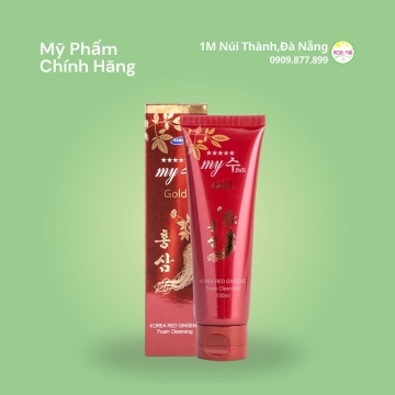 @Sữa rửa mặt My Gold Red Ginseng Foam 130ml
