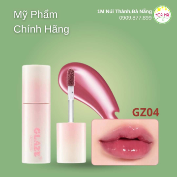 #Son Tint Bóng Black Rouge Chewy Lip Glaze GZ04