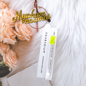 @Kẻ mắt Karadium Waterproof Brush Liner Black