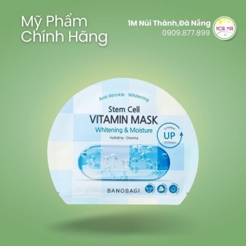 Mặt Nạ Banobagi Stem Cell Vitamin Mask Whitening & Moisture 30g