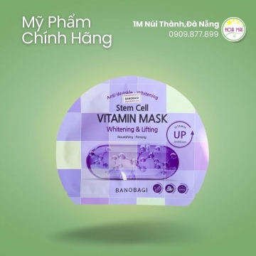 Mặt Nạ Banobagi Stem Cell Vitamin Mask Whitening & Lifting 30g
