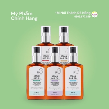 HĐ Dầu Dưỡng Tóc Raip R3 Argan Hair Oil #Original	