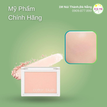 Má Hồng Missha Cotton Blusher #Ballet Shoes