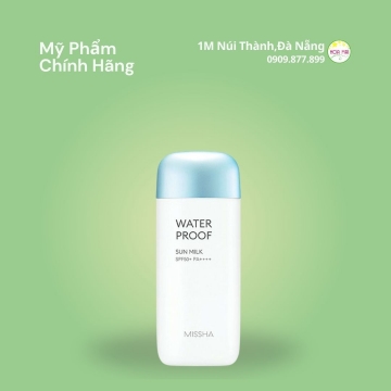 Kem chống nắng Missha All Around Safe Block Waterproof Sun Milk 70ml