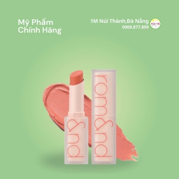 -Son Thỏi Siêu Mịn Romand New Zero Matte Lipstick No.09 Shell Nude