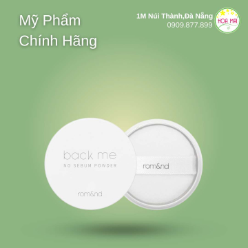 #Phấn bột Romand back me no sebum power 5g