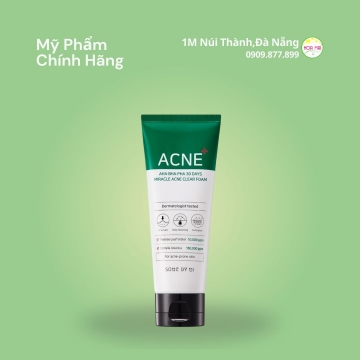 #Sữa Rửa Mặt Some By Mi AHA-BHA-PHA 30 Days Miracel Acne Clear Foam 100ml