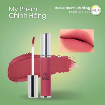 HĐ Son Kem Mịn Lì 3CE Hazy Lip Clay # Cherry Fluff