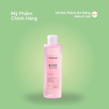 Nước hoa hồng không cồn mamonde rose water toner 250ml