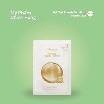 Mặt Nạ JM Solution Prime Gold Premium Foil Mask Tinh Thể Vàng 24K 30ml