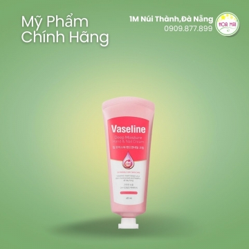 Kem dưỡng da tay và móng Vaseline Deep Moisture 60ml