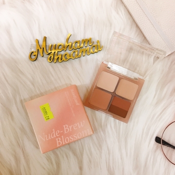 Phấn Mắt 4 Ô Peripera Ink Pocket Shadow Palette No.07 