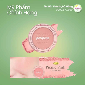 Phấn má hồng Peripera Pure Blushed Sunshine Cheek No.11