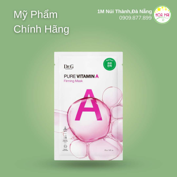 Dr.G Mặt nạ giấy Pure Vitamin A Firming Mask 23g