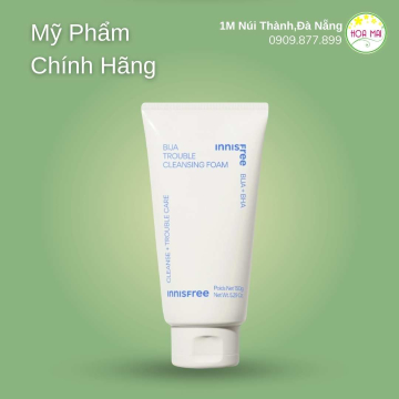 Sữa rửa mặt Innisfree Bija Trouble Facial Foam 150ml