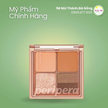 Phấn Mắt 4 Ô Peripera Ink Pocket Shadow Palette No.03