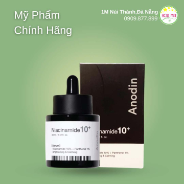 Tinh Chất Làm Trắng Và Thu Nhỏ Lỗ Chân Lông Anodin Niacinamide 10 Plus Serum 33ml