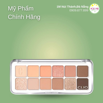 Phấn Mắt CLIO Pro Eye Palette Air #01 Coral Studio